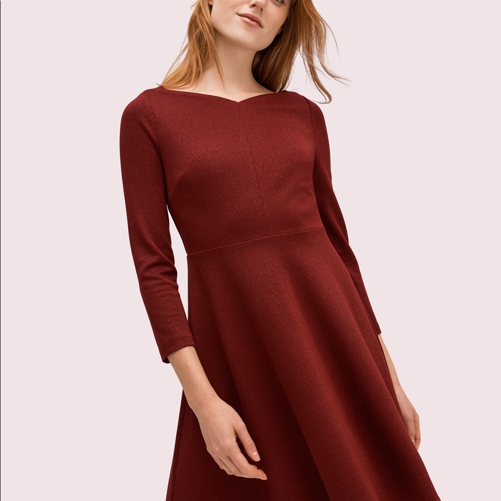 Kate Spade Sparkle Ponte Dress - Size 8
